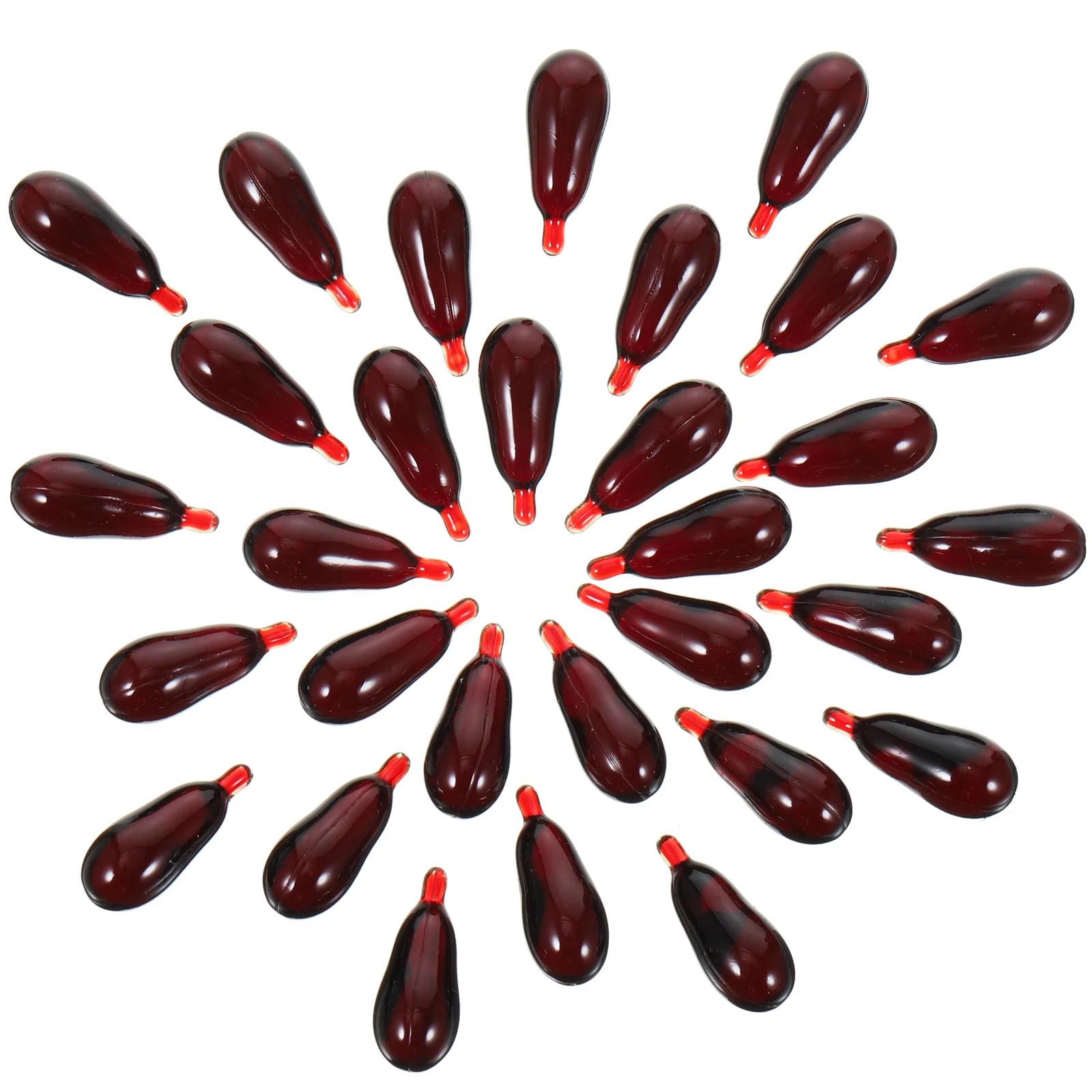 30 stks Bloedcapsules Realistische Nep Bloedpil Voor Halloween Party Trick Prop Vampire Theater Maskerade Decor