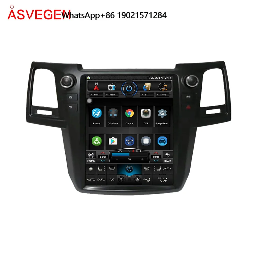 

Hot Sale Factory Price Car DVD Player With Mobile Phone Connection for Old Fortuner 2004-2016 Hilux