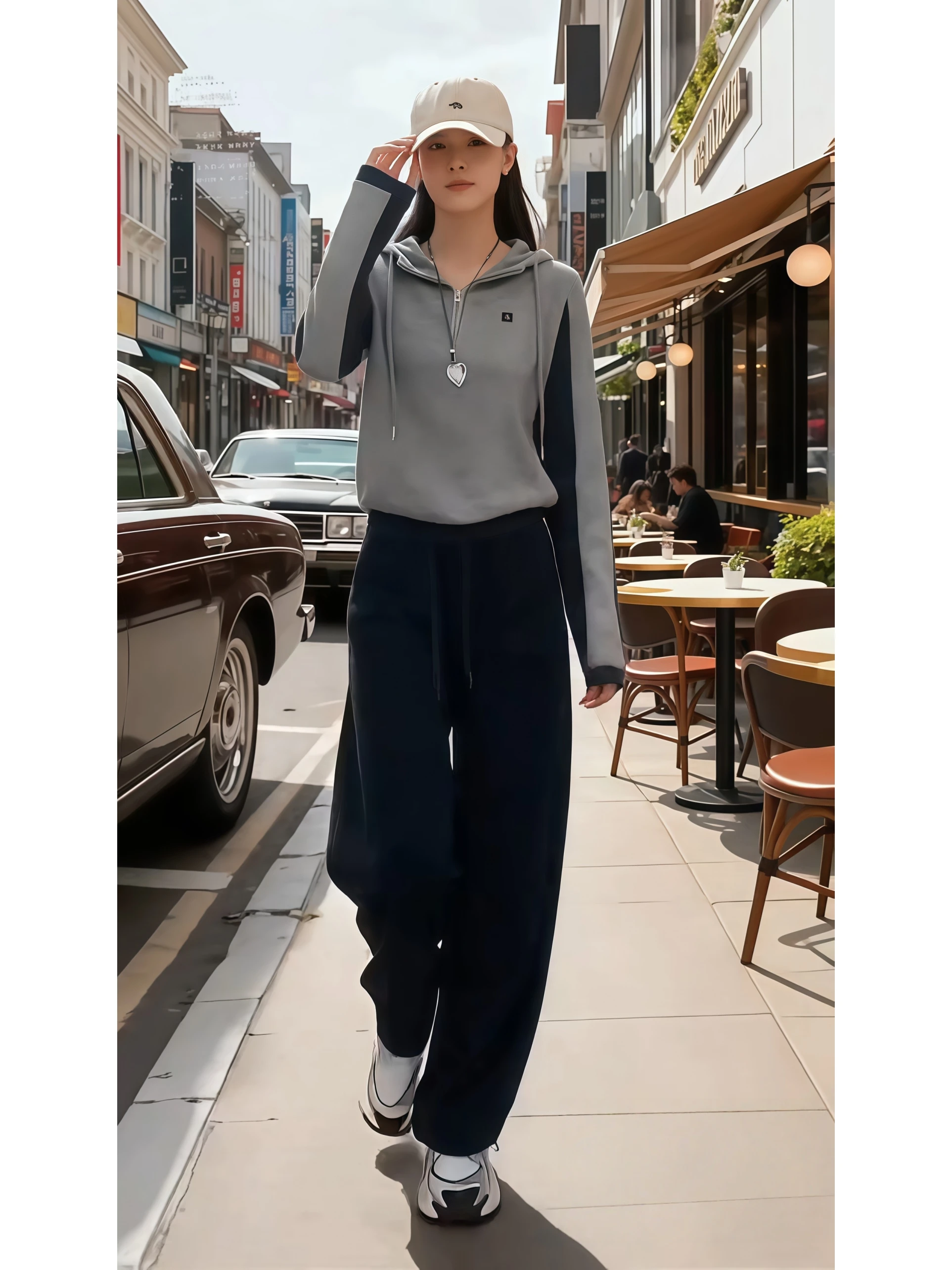 

Мужские повседневные брюки Bla Splicing с утепленной флисовой подкладкой, осенне-зимние хлопковые спортивные штаны, широкие брюки свободного кроя