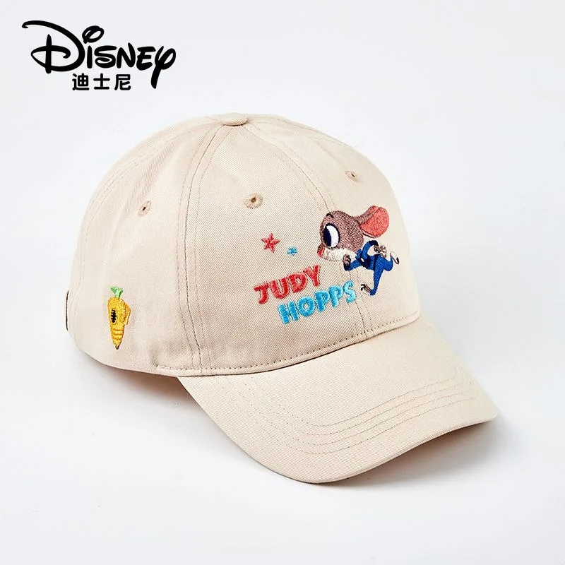 디즈니 만화 귀여운 Lotso Judy Hopps 모자 여성 여름 패션 다목적 모자 쇼핑 선 스크린 양산 야구 모자
