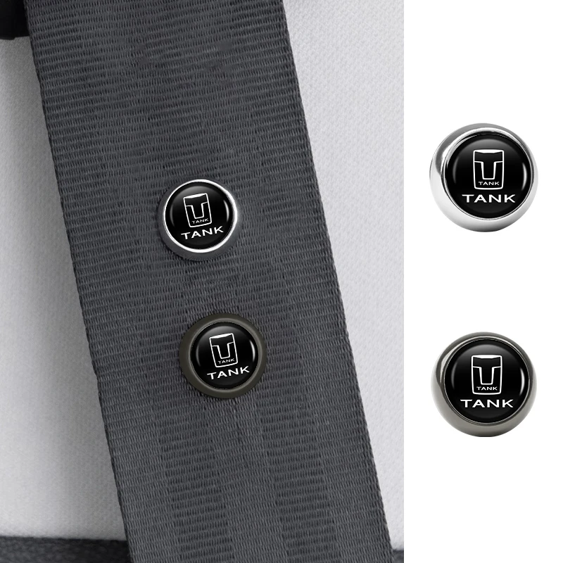 

Car Safety SeatBelt Stopper Buckle Clip Auto Seat Belt Spacing Limit Stop Button For Great Wall GWM Tank 300 City 300 Border 400