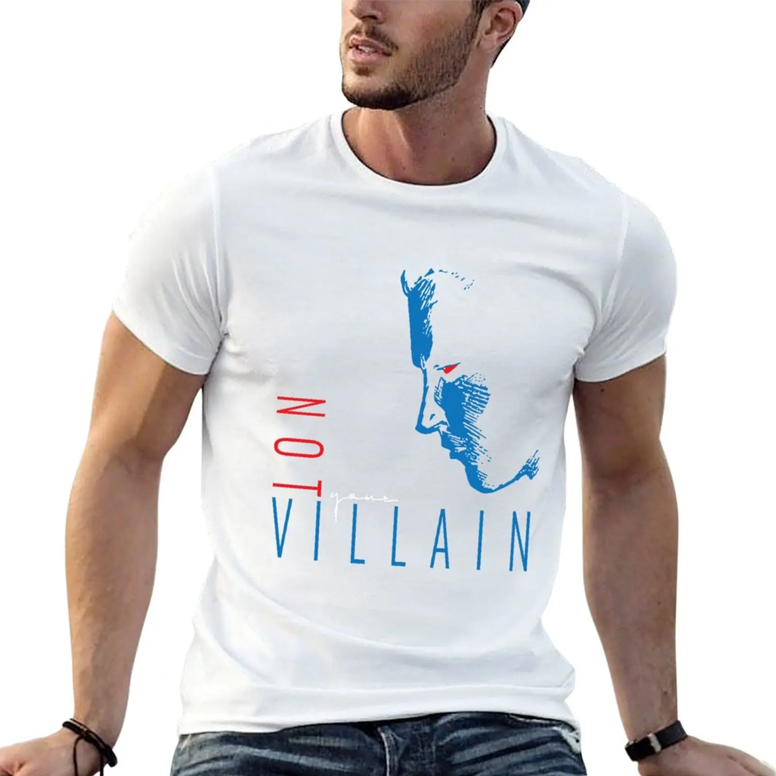 

men t for casual shirt Not man man cotton t T-Shirt 2 shirts Your Villain