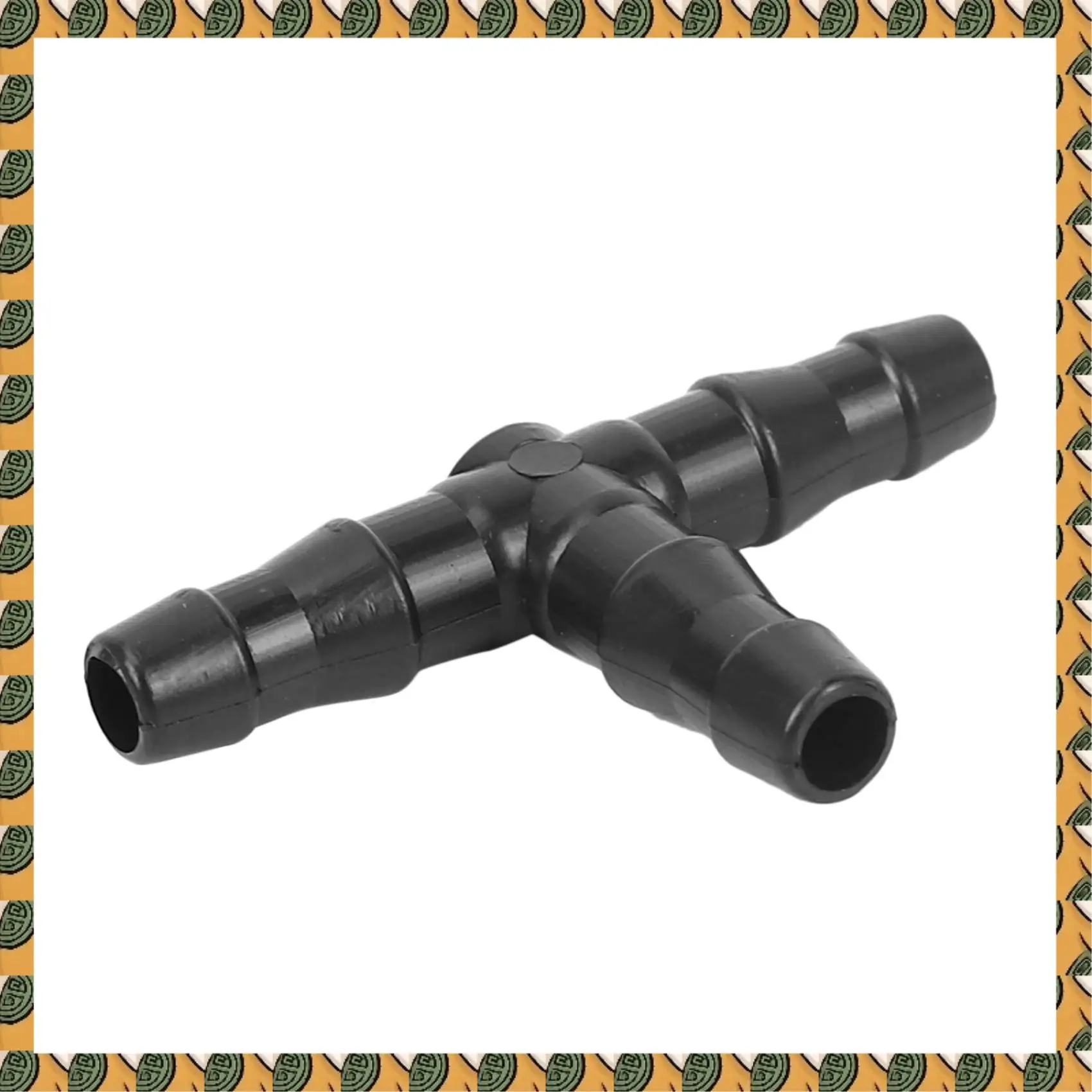 

A77I 400Pcs 1/4 Inch Universal Barbed Tee Fittings, Drip Irrigation Barbed Connectors For 1/4 Inch Water Hose Connectors