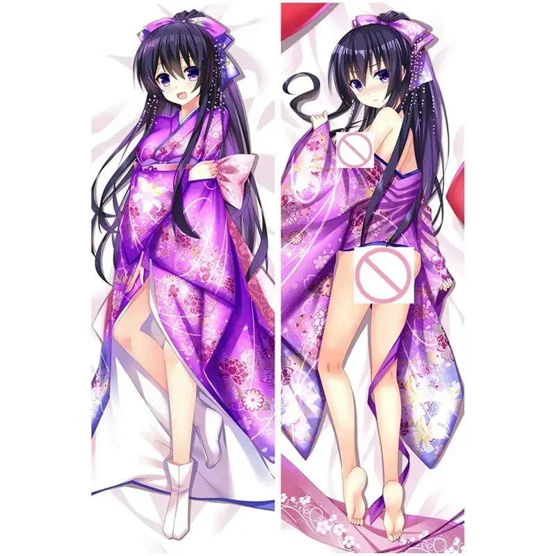 Anime DATE A LIVE pillow Covers Tokisaki Kurumi Dakimakura case Sexy girls 3D Double-sided Bedding Hugging Body pillowcase DA02A