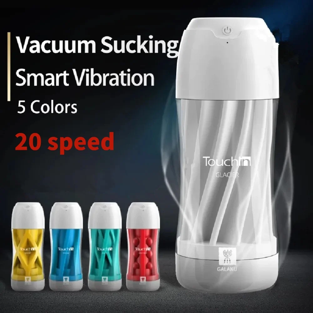 Wholesale Adult Masturbation Cup Vaccum Sucking Smart Vibration Real Pussy Ass Vagina Penis Stimulator Sucker Sex Toys For Men