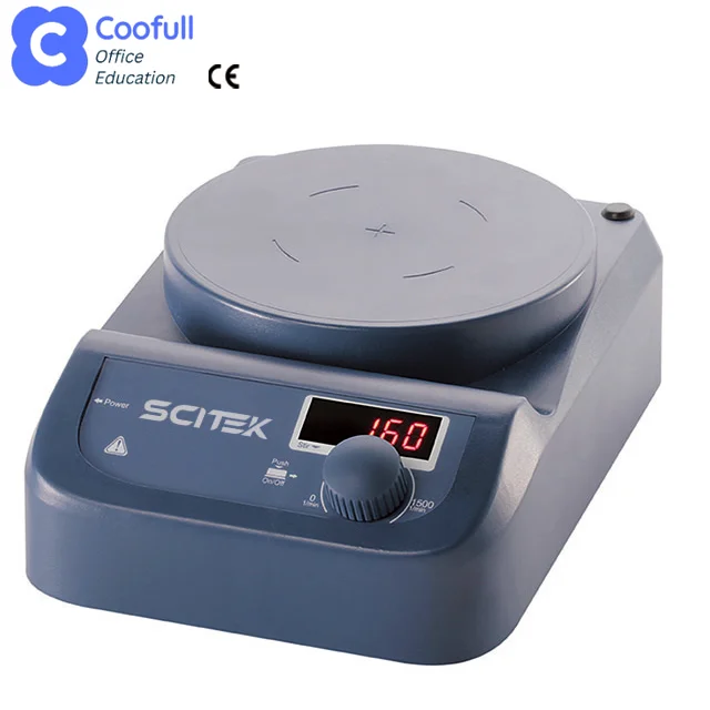 0-1500rpm Magnetic Stirrer with 1 Stirring Position Brushless DC Motor for Laboratory