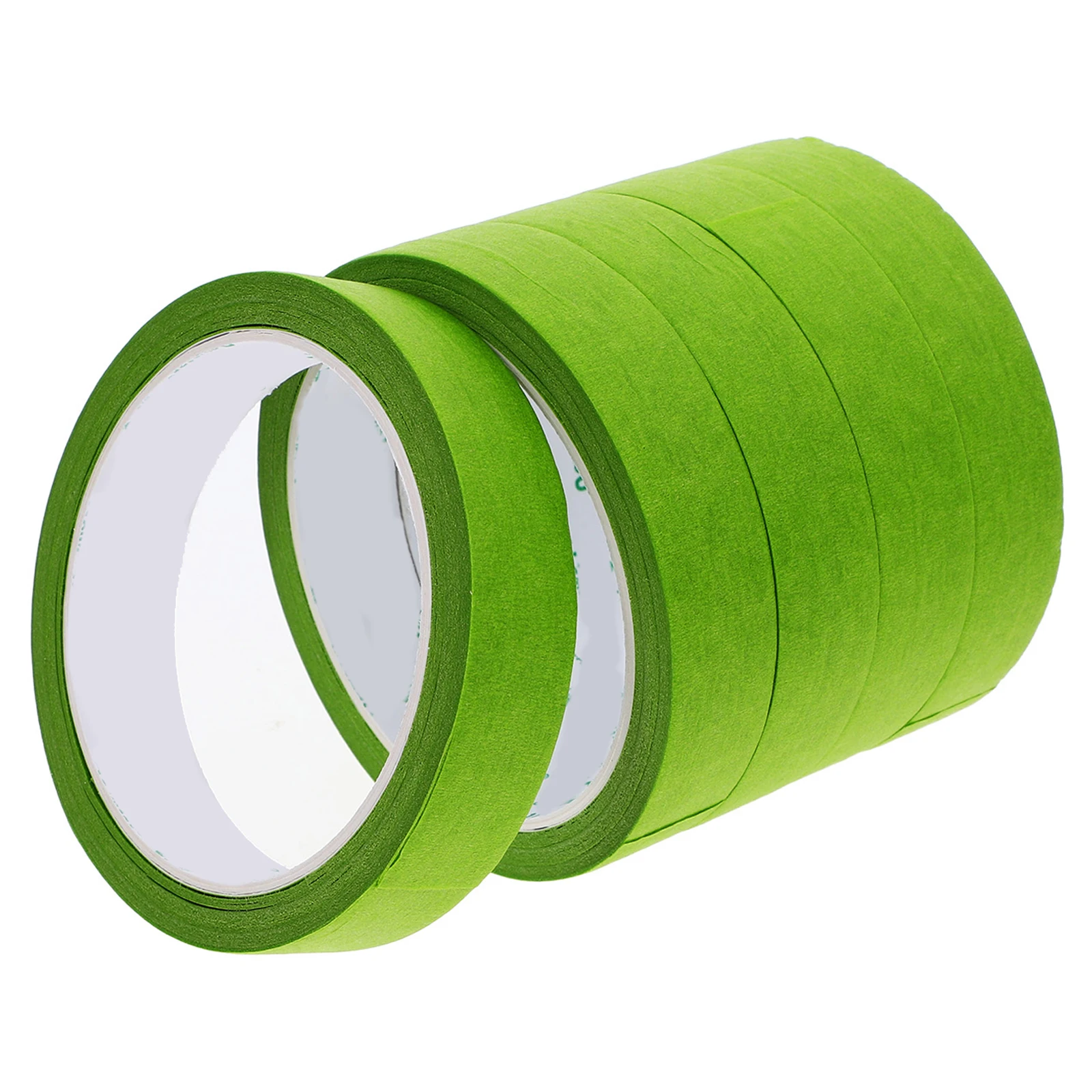 

5pcs 5 Rolls 8mmx15m Masking Tape Green Color Adhesive Wall Tapes Painting Car Spraying Craft Kitchen Home Garage