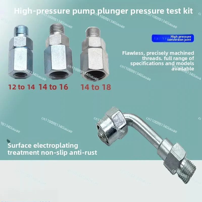 Pressure Gauge High Pressure Gauge Oil Circuit Detection Tool Detector Oil Pump Plunger Stress