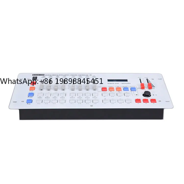 Kontroler oświetlenia scenicznego DMX 240 z wyświetlaczem LCD, konsola DJ