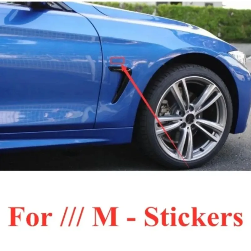 

1pcs Metal M Sport Emblem Badge For M1 M2 M3 M4 M5 M6 M7 E36 E46 E90 E92 F10 F20 F30 Side Fender Car Sticker Decals Accessories