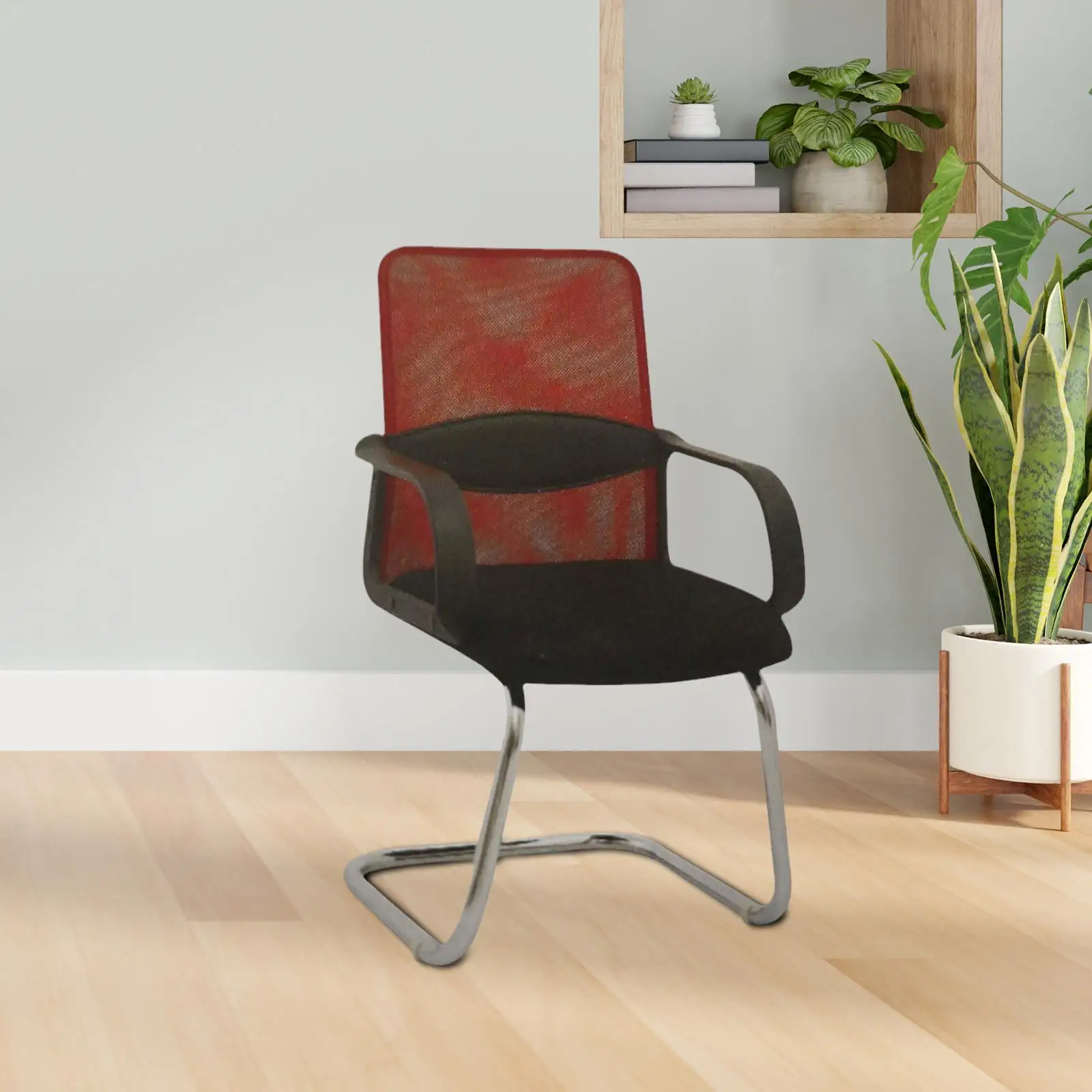 

Office Chair Base Steel Desk Chair Base Cantilever Chair Base Replace for Bedroom Patio