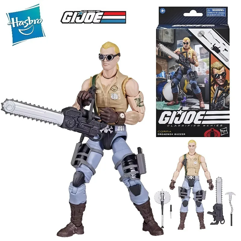 

В наличии Hasbro G.i. Joe GI Joe Classified Series 6 дюймов Dreadnok Buzzer экшн-фигурка модель сбор хобби игрушки праздничный подарок