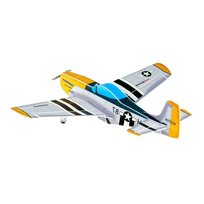 Airplane RC diy Fixed-wing airplane PP magic board plane assembled aviation model fighter HEEWING Mustang P51