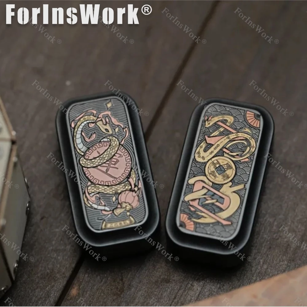 KAIS Studio Zirconium Snake Sugar Push Slider Slider Fidget Finger Toys Stress Relief Limited 100pcs Desk Toy