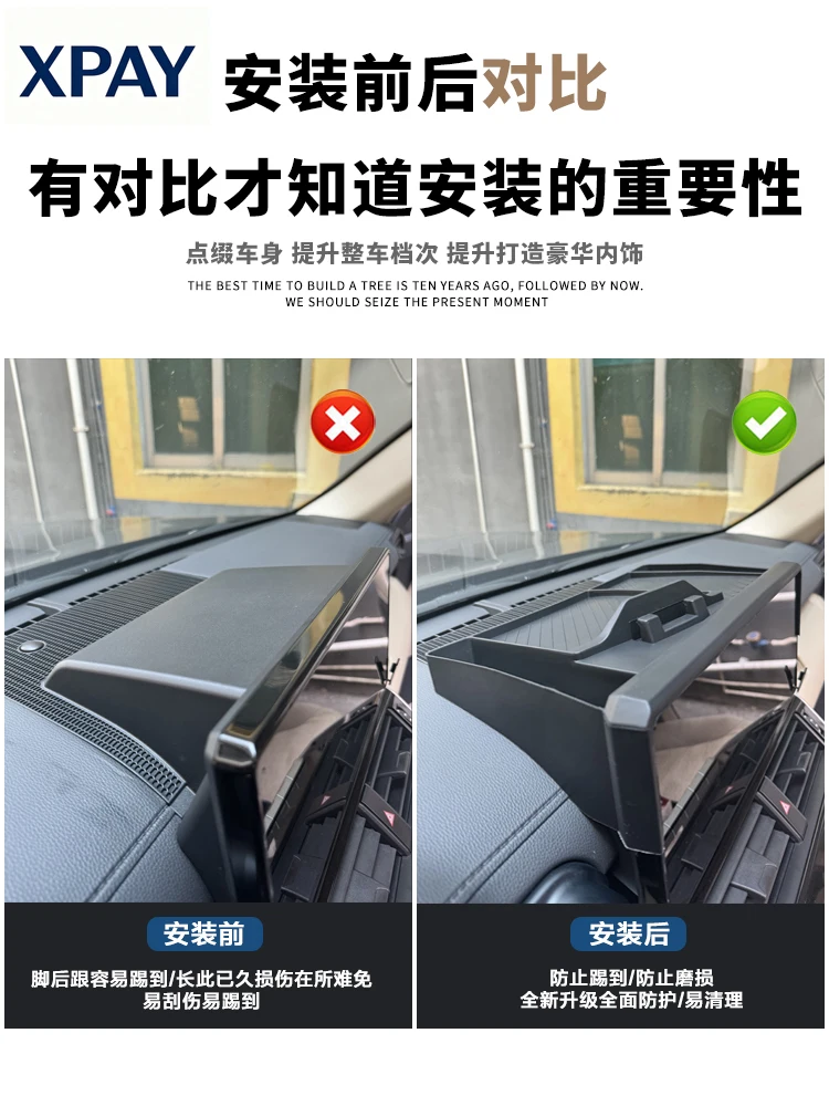 For Dashboard navigation pad For  Toyota Land Cruiser 300 2022 2023 2024 2025 LC300 Accessories