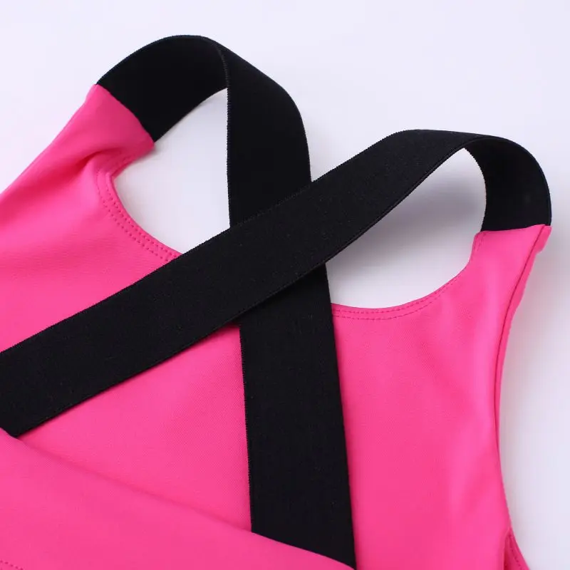 Summer Girls Training Bras Breathable Nylon Teenage Tank Top Beautiful Back Sports Anti Sagging Bras Kids Underwear 8-16 Y