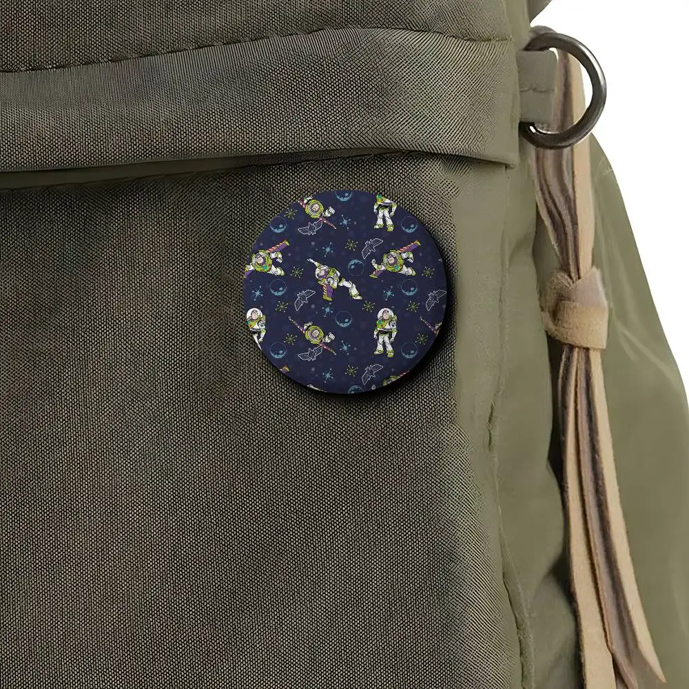 Toy Story Anime Cute Badges Round Exquisite Badge Brooches Creative Pins For Clothes Hat Backpack Gift Accessories