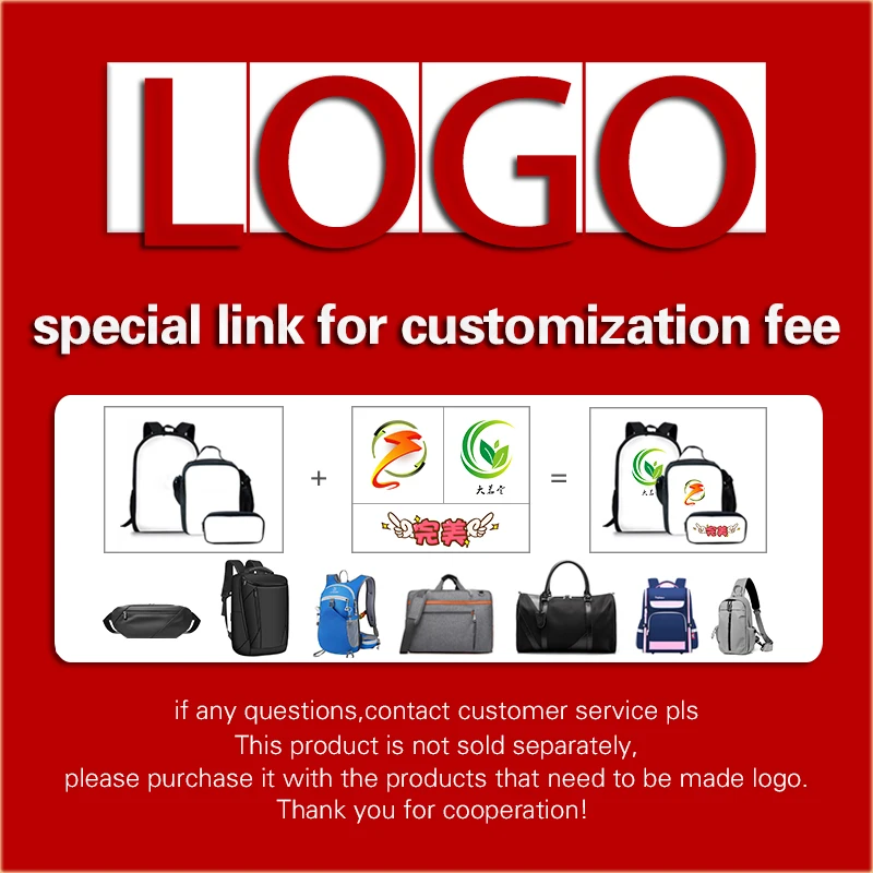 

Make Up the Difference for Logo Fee or the Rest of Payment-Printed/Rubber/Embroidery/Metal/Embossed LOGO Customization Gifts