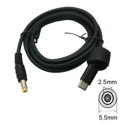 PD3.0 To DC 5.5*2.1 5.5*2.5 Decoy Trigger Adapter Cable TYPE-C PD Decoy Line QC4 Charging Notebook 15V 20V Charger