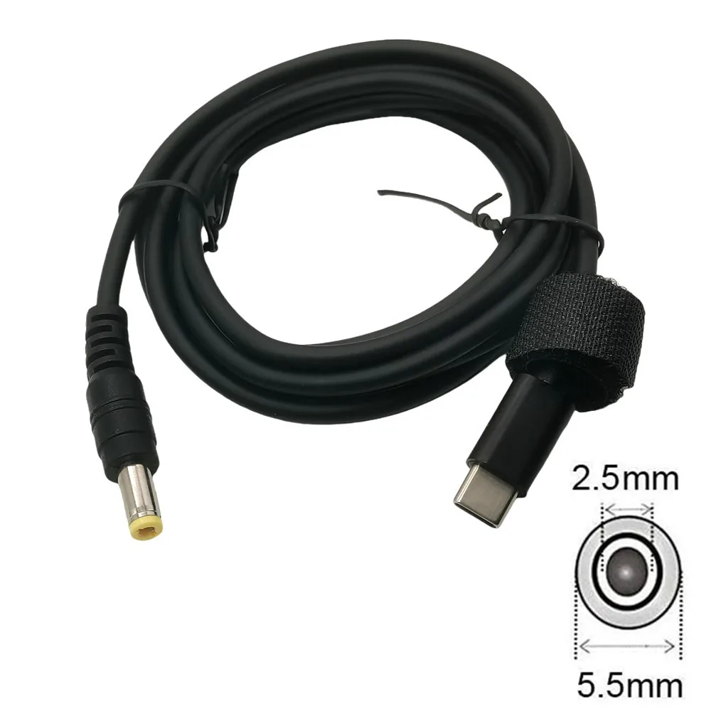 Od PD3.0 do DC 5.5*2.1 5.5*2.5 wyzwalacz wabika kabel Adapter TYPE-C PD wabik liniowy do ładowania QC4 ładowarka 15V 20V