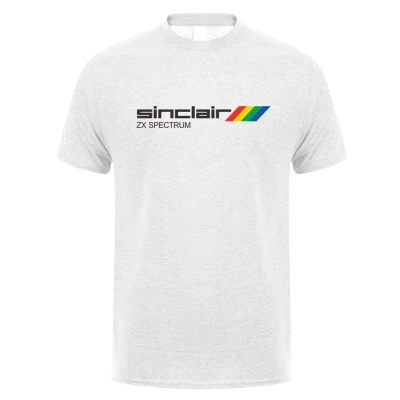 

2025 New Sinclair Zx Spectrum T Shirt Tops Summer Short Sleeve Cotton Man Sinclair Zx Spectrum T-shirt Mans Tshirt