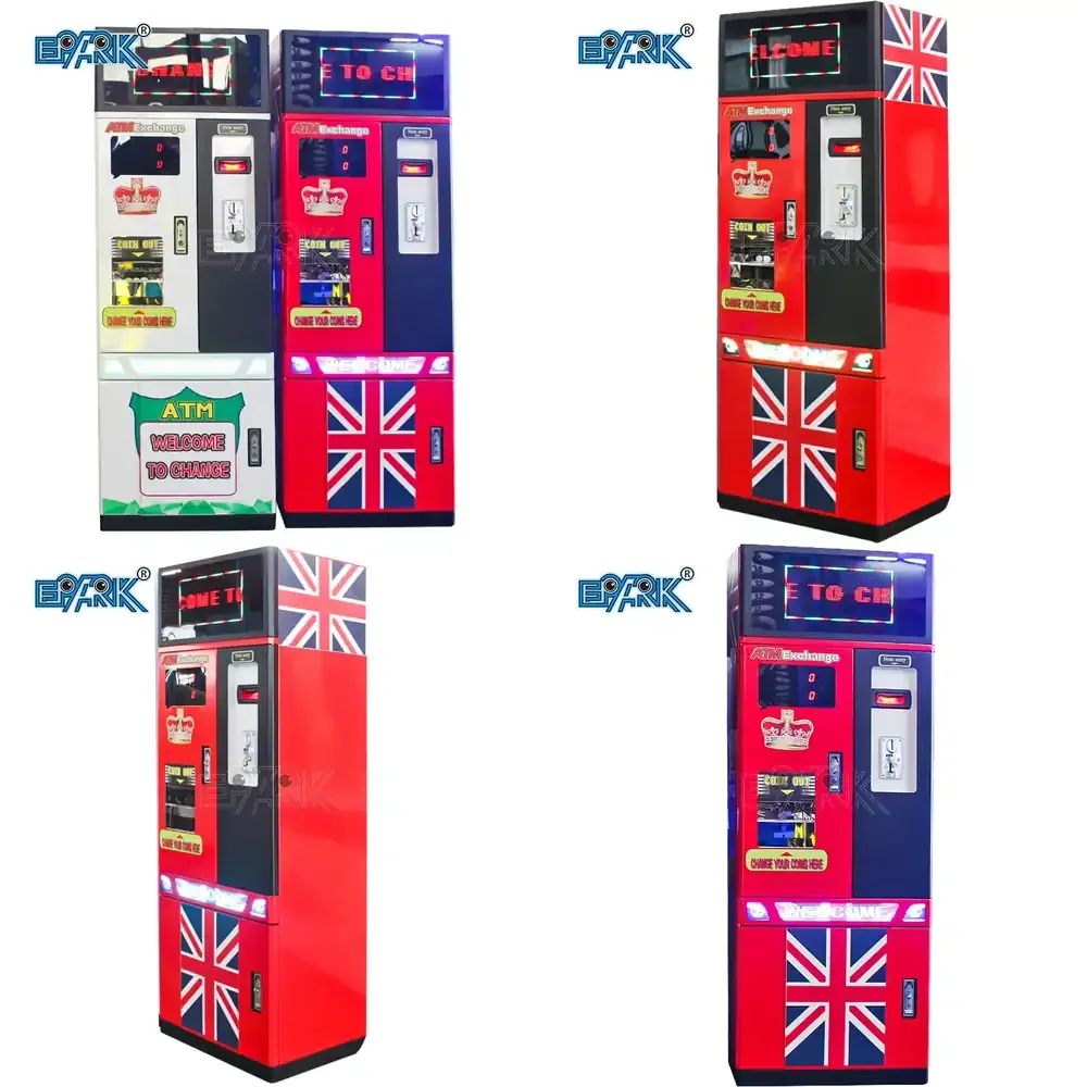 24-Hour Coin-Operated Game Machine Coin Changer and Exchange Machine