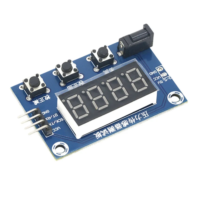 A13E-2Pcs HX711 Load Cell AD Weight Pressure Sensor AD Module With Display 24-Bit Weighing Instrument Electronic Scal