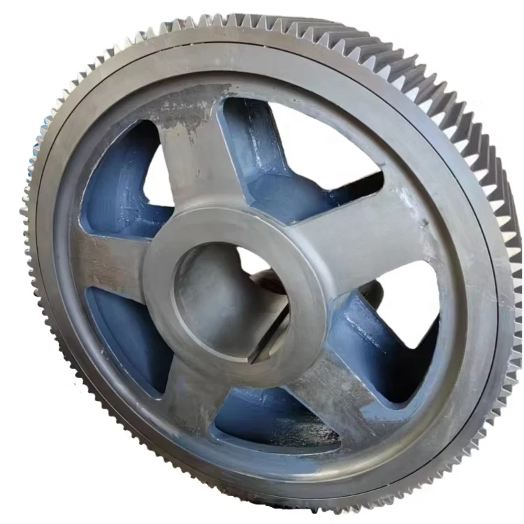 Linyao High Quality Large Diameter Durable Girth Gear OEM Manufacturer's Price Forging Technique Large Rotating Equipment New