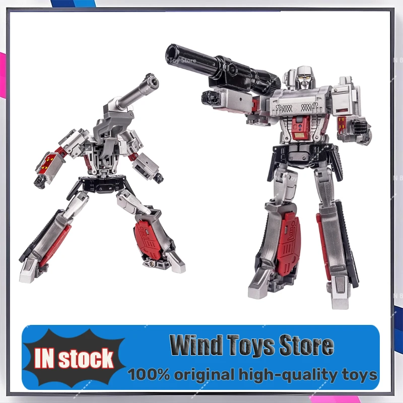 Megotroun – Transformierbare Actionfigur, verpackter Roboter, Metallic-Farbe, NA H9 G1, H9EX
