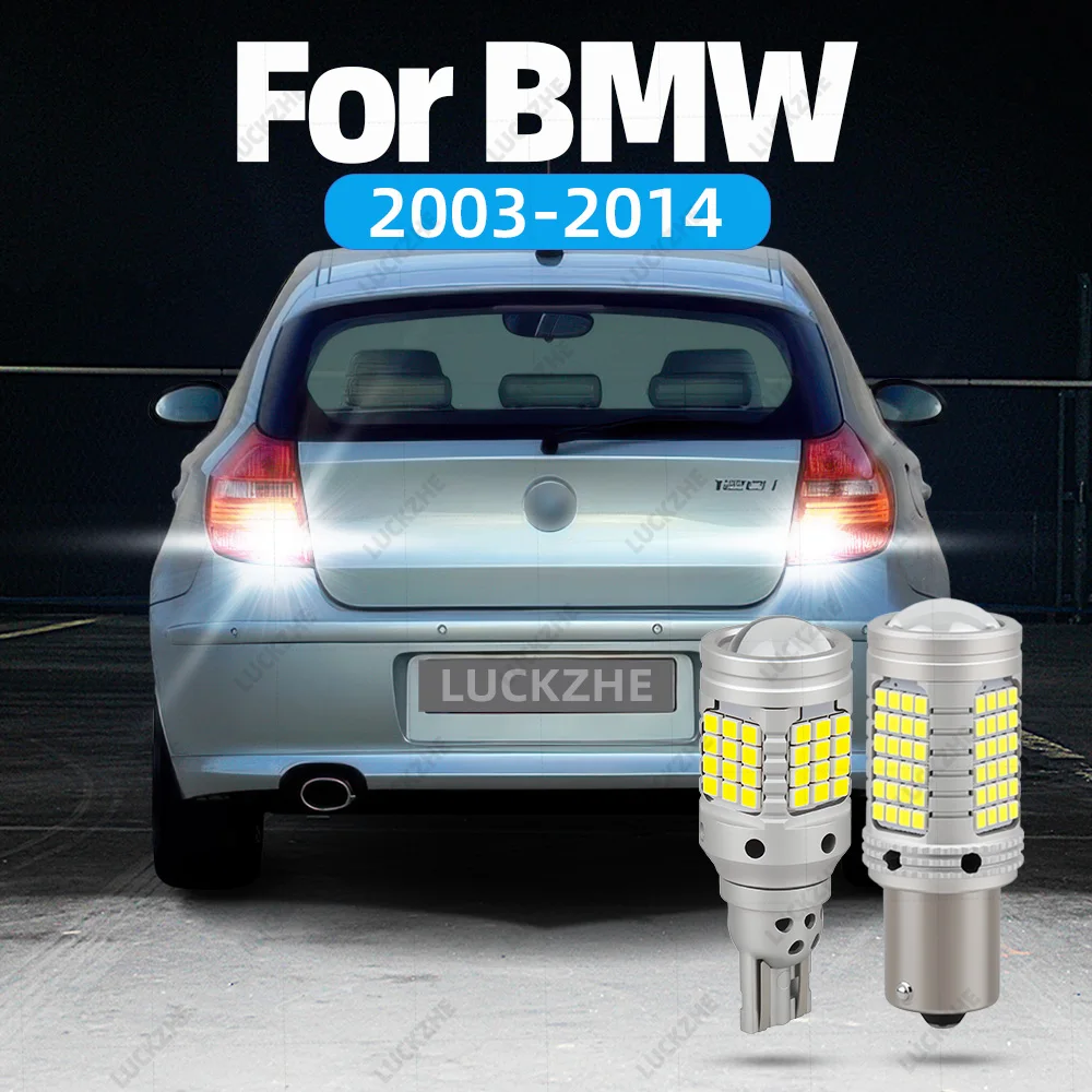 

2Pcs For BMW 1 Series E81 E82 E87 F20 F21 E88 2003-2011 2012 2013 2014 Car Led Reverse Light Backup Back Up reversing Lamp Bulb
