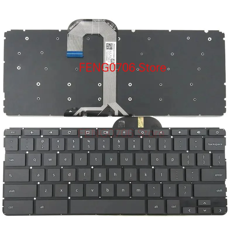 Новая клавиатура для ноутбука HP Chromebook 11 G6 EE 14 G5 14-CA 14-DB серии, США