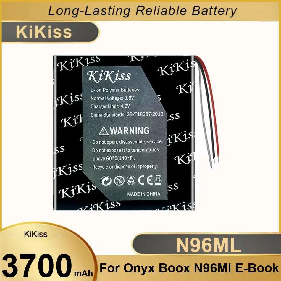 

E - Book Reader Battery 3700Mah For Onyx Boox N96ML E-Book Premium Replacement