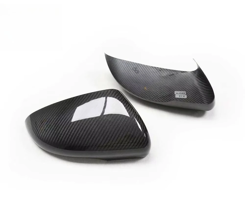 

For Volkswagen Golf 6 Full Dry Carbon Fiber Mirror Cover Stick on Style MK6 Touran BORA Passat 2008-2012 Support Mixed Batch
