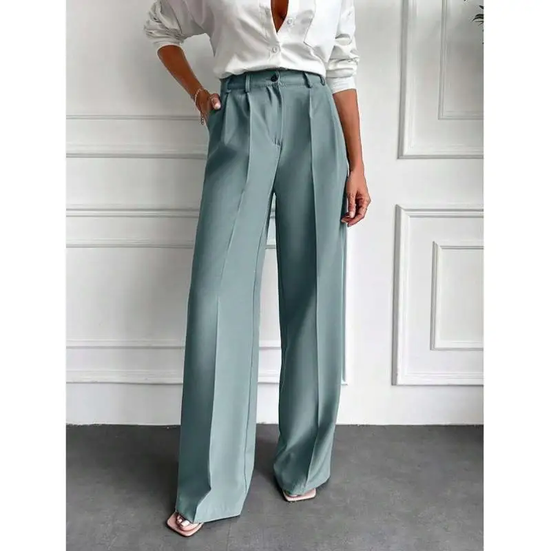 

Cross-Border Wide-Leg ket Pants Men's Casual Sportswear Set Autumn Season Seven-Quarter Sve Brand Unbranded