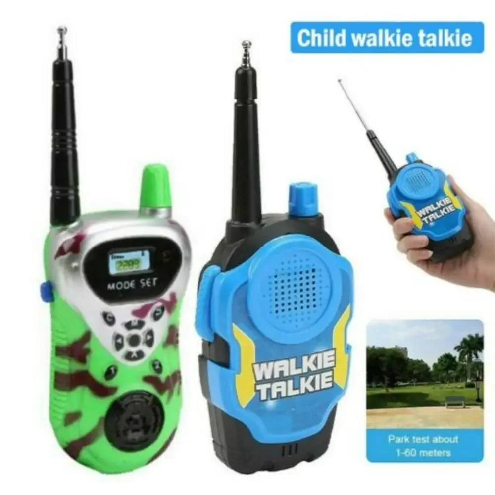 Brinquedo educativo engraçado melhor presente intercom brinquedo de longo alcance walky talky crianças walkie talkies jogos ao ar livre