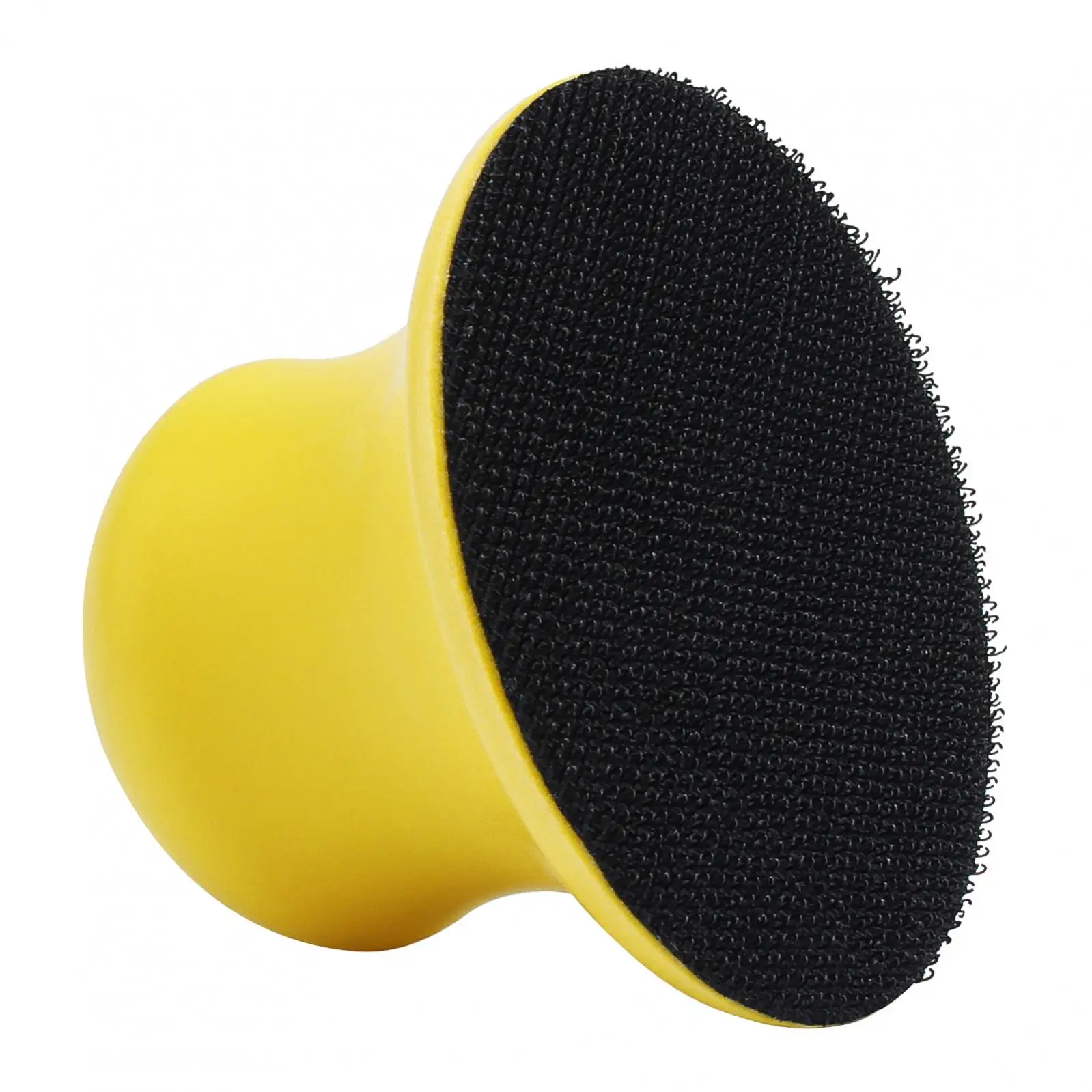 Supporto per disco abrasivo da 3 pollici Supporto per carta vetrata Tampone per lucidatura Blocchi per molatura manuale per la lavorazione del legno Strumento di lucidatura manuale