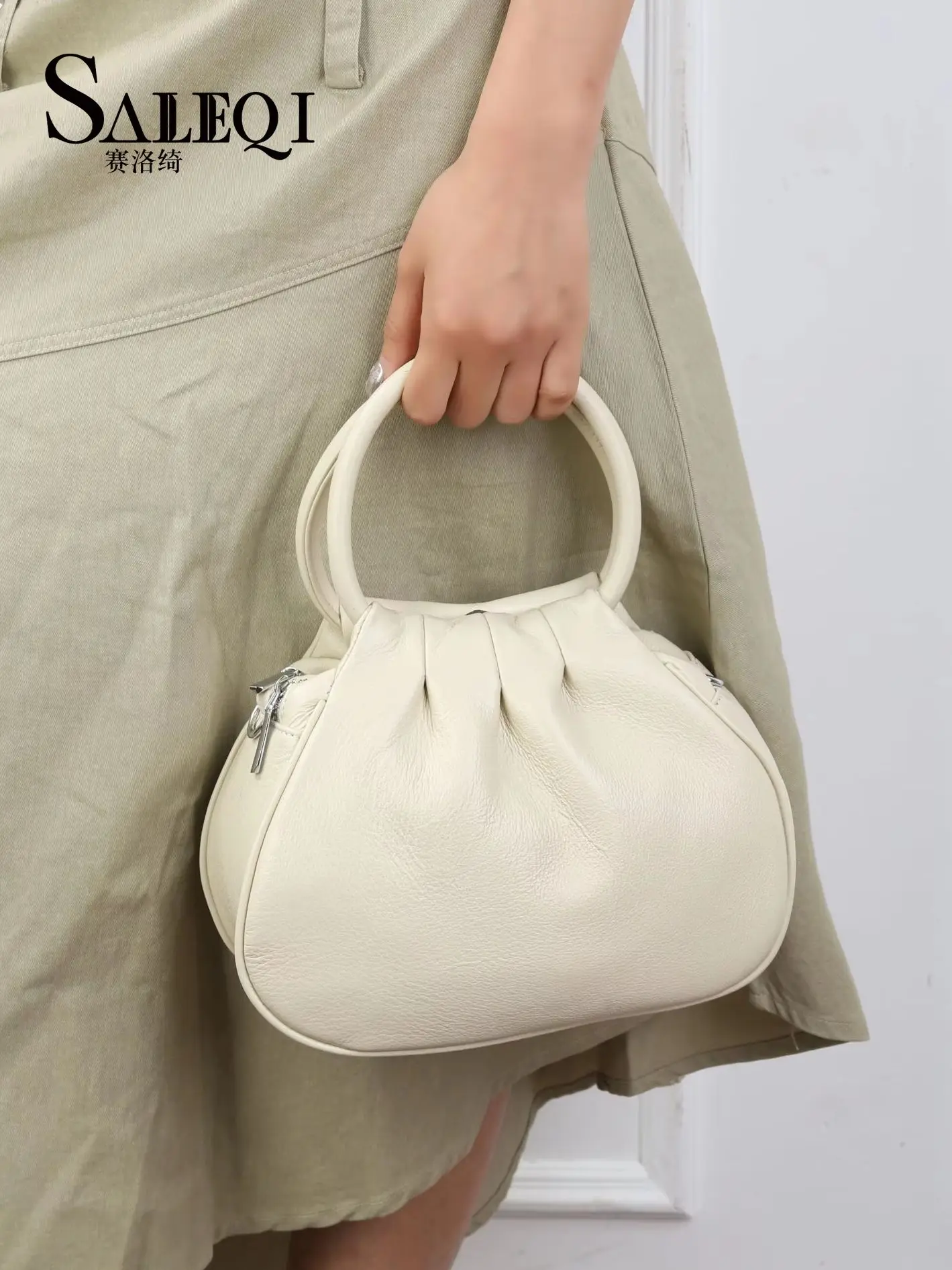 Genuine Leather Women's Shoulder Crossbody Bags Luxury Deisgner Brand Ladeis Fashion Samll Handbag for Woman 2026 Tote Bag Purse