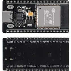 ESP32 개발 보드 CP2102 칩, 38 핀 좁은 버전, WiFi + 블루투스 마이크로컨트롤러, 듀얼 코어 ESP-32 ESP-32D 보드