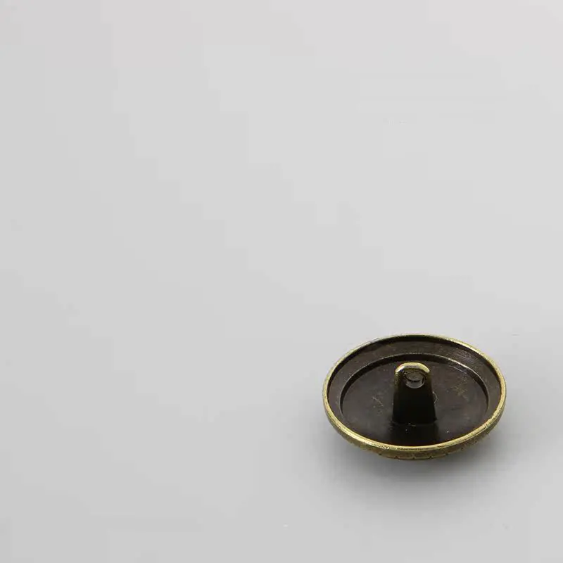 Vintage-Kronen-Rundknöpfe aus Metall für Mäntel, Anzüge, Windjacken, Herren- und Damenbekleidung, Jacken, kleine Knopfverschlüsse, Zubehör, 10 Stück – Detail 4