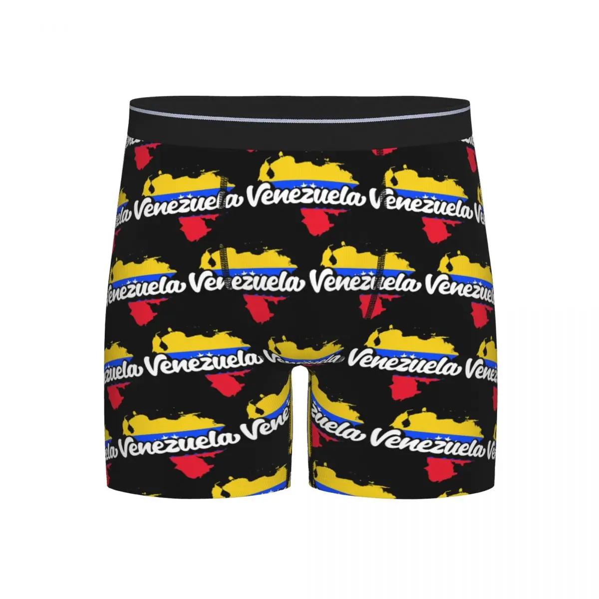 

Long Boxer Underpants Shorts Venezuela Flag II Venezuelan Panties Men's Breathable Underwear for Homme Man Boyfriend Gifts