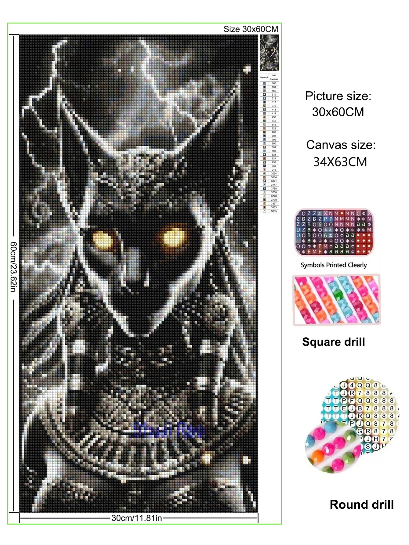 Fierce Powerful Portrait of Egypt’s Cat Deity Diamond Painting New 2025 Full Diamond Mosaic Cross Stitch Kits Home Decoration