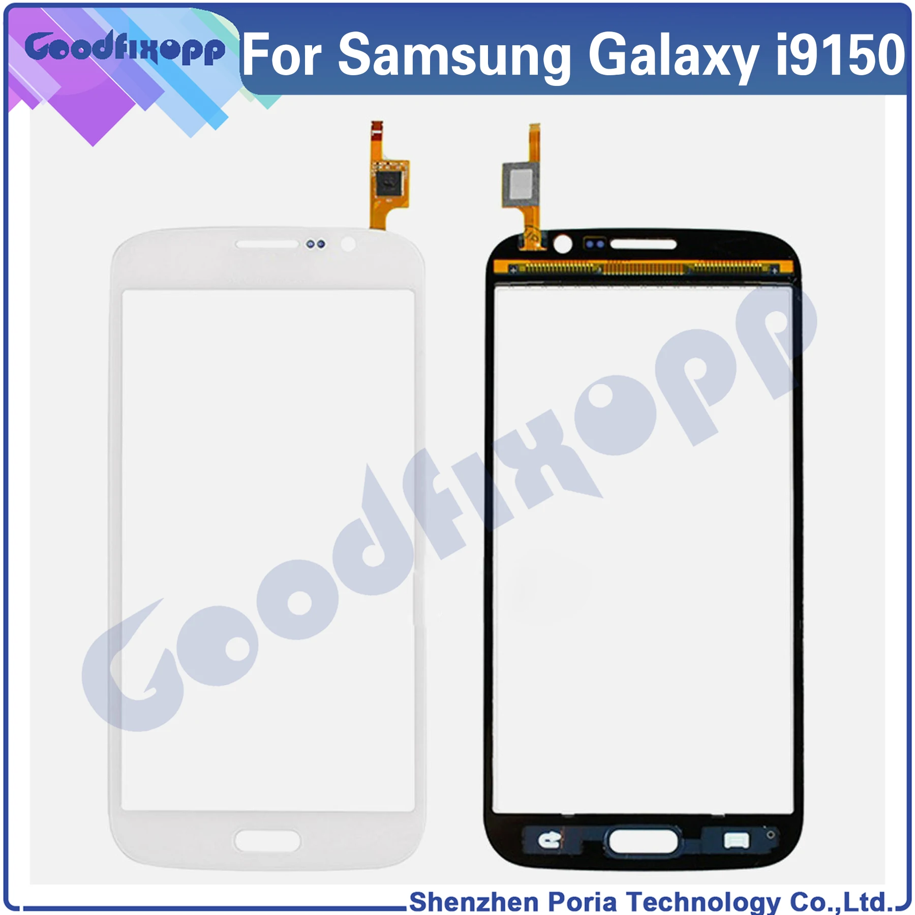 For Samsung Galaxy Mega 5.8 i9150 GT-i9150 GT-i9152 i9152 Touch Screen Digitizer Touch Panel Replacement Front Glass Lens Sensor