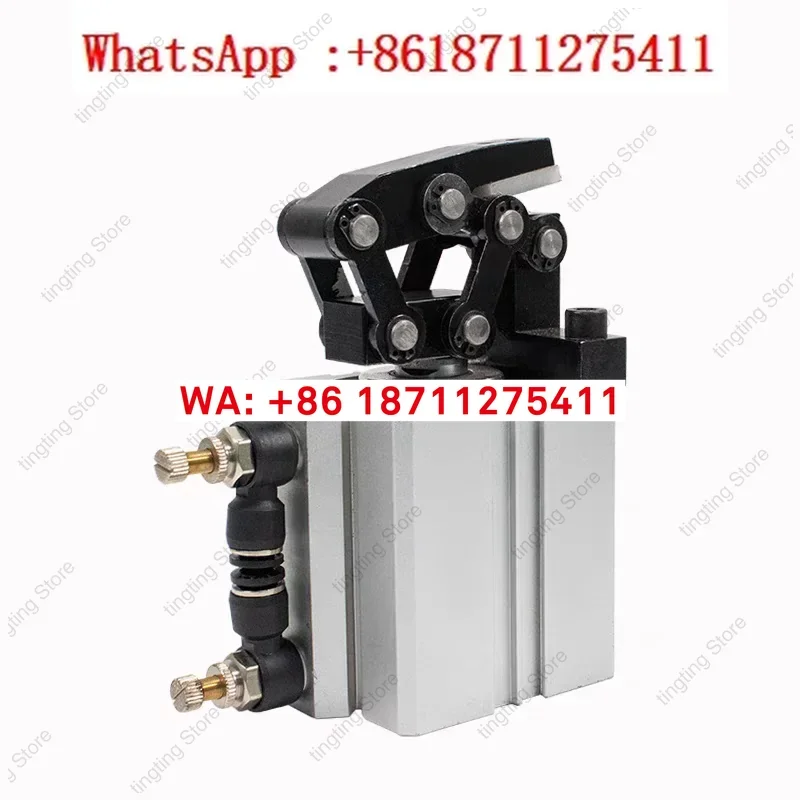 Concealed lever cylinder without occupying space above, clamping fixture, clamping cylinder, serpentine cylinder