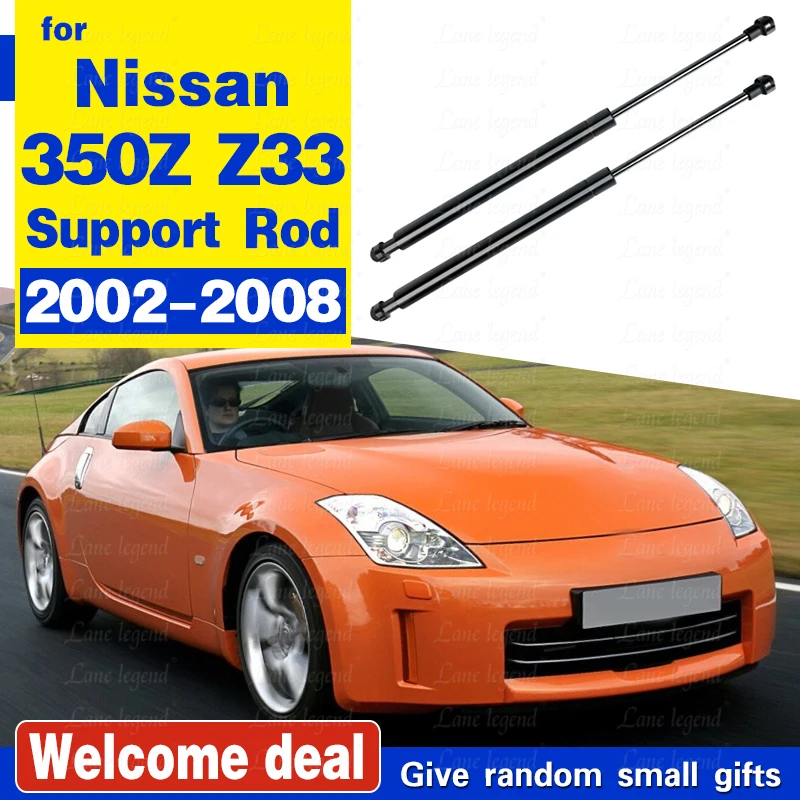 

Front Hood Struts for Nissan 350Z Z33 2002-2008 Nissan Fairlady Z Z33 Modify Damper Lift Supports Shock Absorber Prop Rod Piston