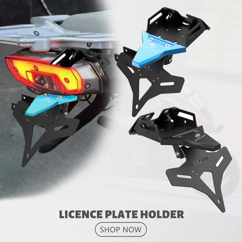 

FOR CFMOTO CF 675SR/SR-R 675SS 675NK 2024-2026 500SR 2026-2028 License Plate Holder Bracket Rear Tail Tidy Fender Eliminator Kit