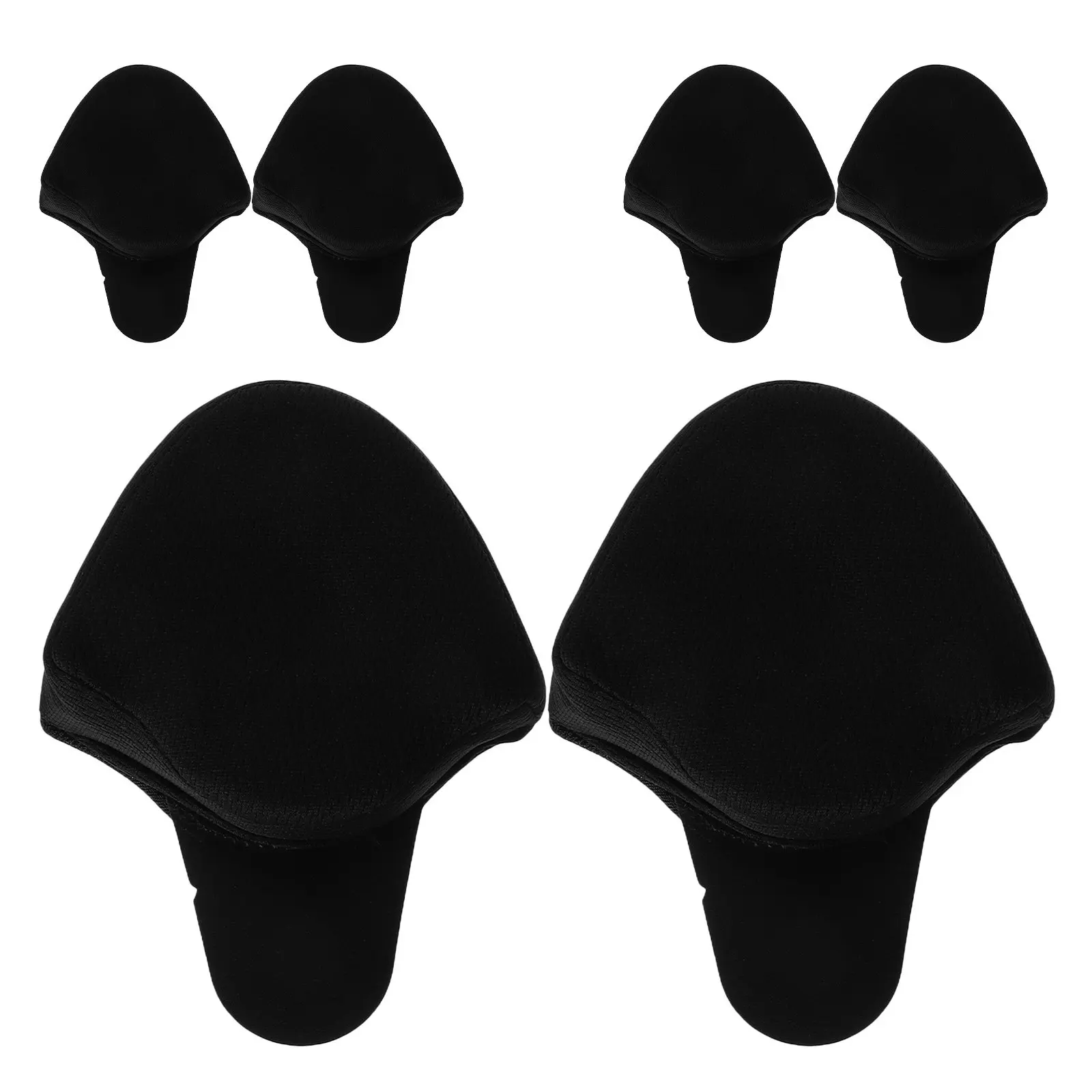 

3 Sets Warm Ear Protection Earmuffs Audible Riding Covers Black Cycling Noise Reducer Wind for Winter Half Warmers