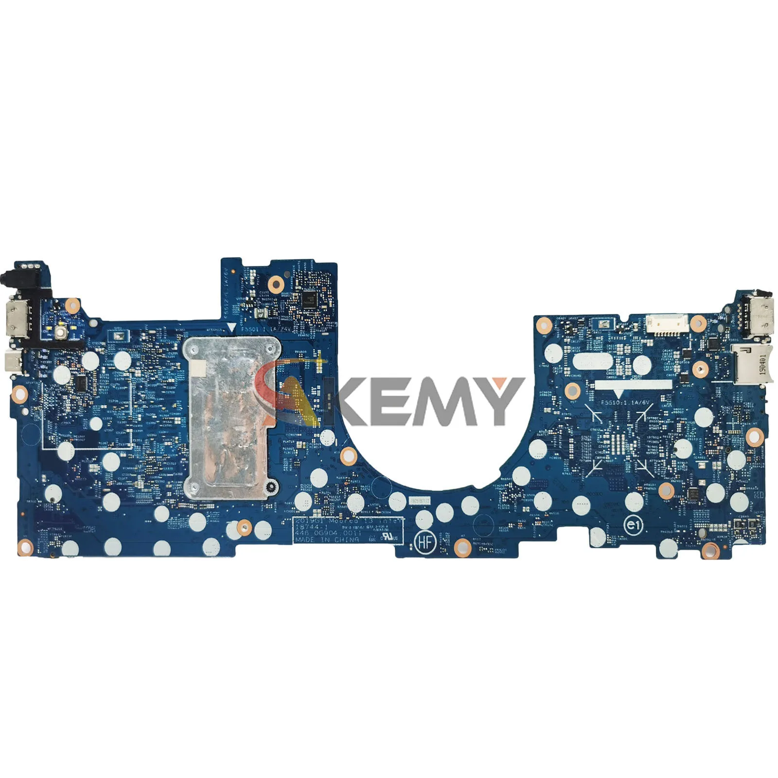 L72578-601 L63124-601 Für HP Envy 13-AQ Laptop Motherboard 18744-1 Mit i5 i7 8th 10th Gen CPU 8GB RAM 100% Vollständig Getestet