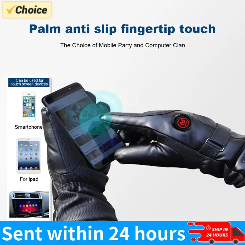 

Rechargeable Electric Winter Gloves 3 Temperature Levels Waterproof Thermal Touchscreen Gloves Cold Weather Gloves for Men Women