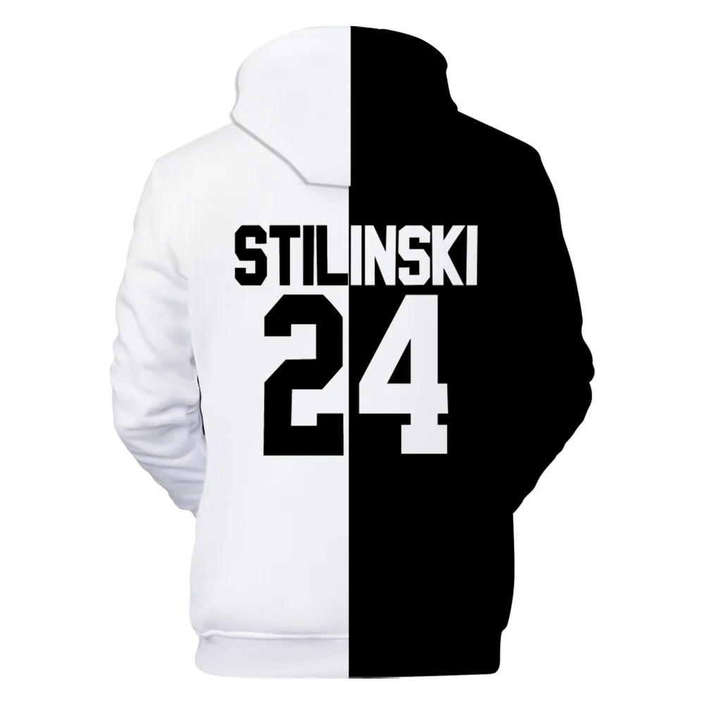 Teen Wolf Hoodie 3D Pullover Long Sleeve Women Men's Hoodie Harajuku Streetwear Stilinski 24 American Tv Series Fashion Clothes