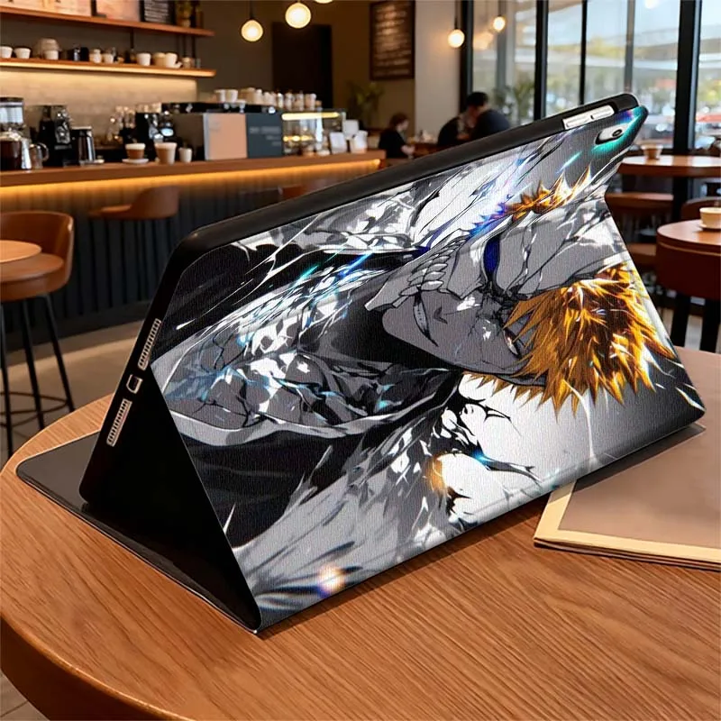 أنيمي B-Bleach لسامسونج غالاكسي تبويب S11 S10 S9 S8 S7 S6 A11 A9 A8 A7 10.5 10.4 لايت FE زائد بوصة اللوحي